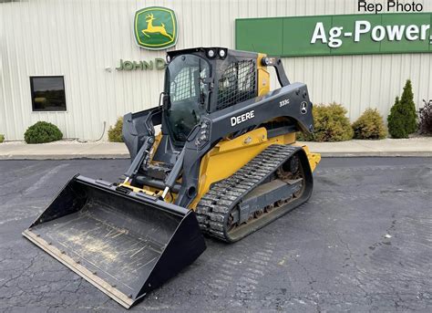 333g compact track loader|john deere 333g track size.